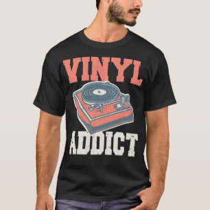Camiseta Musical Lover Vinyl Player Records