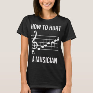 Camiseta Musical Marching Banda Music Instrumento Engraçad