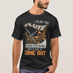 Camiseta Musical Marching Member Cote Musical Flutist