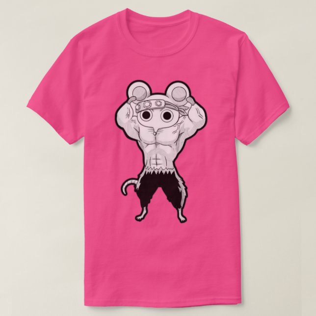 Camiseta Musical Mouse Demon Slayer (Frente do Design)