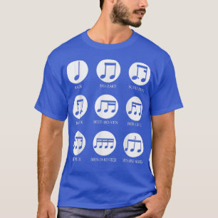 Camiseta Musical Notes Classical Music Composer Professora