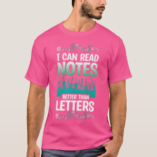 Camiseta Musical Notes Concert Choir Musiceacher engraçado