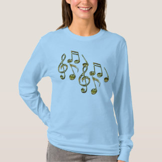 Camiseta Musical Notes Music Lover's Shirt