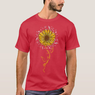 Camiseta Musical Notes Musical do Professor de Música Lover