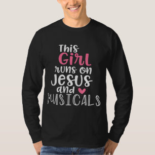 Camiseta Musical Theater Giftsn Girl comanda Jesus Musicais