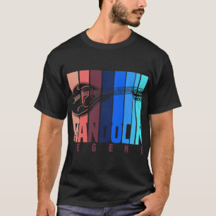 Camiseta Músicas Bluegrass do Jogador do Lover Mandolin