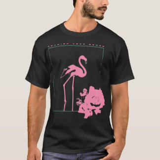 Camiseta Músicas de amor em espanhol Flamingo