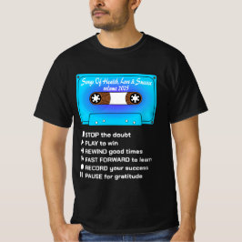 Camiseta Músicas De Saúde, Amor E Sucesso 2025