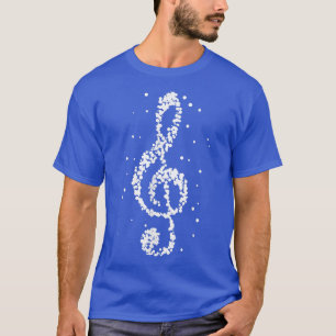 Camiseta Músicas em preto e branco Músicos Professores de M