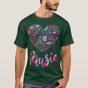 Camiseta Musician Gift Musical Instrument Music Notes - Tie