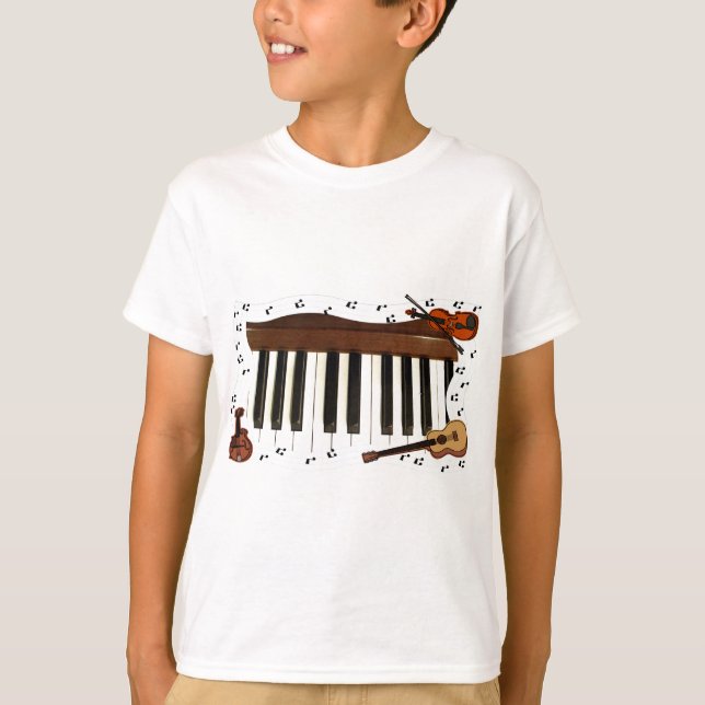 Camiseta , Musicians Rock_ (Frente)