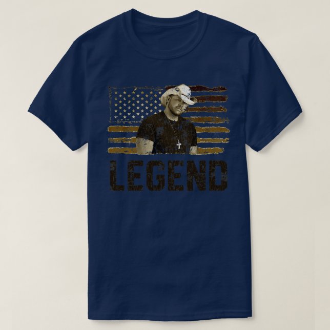 Camiseta Musicista americano Toby Flag KeithTShirt (Frente do Design)