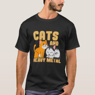 Camiseta Músico Cat Instrumentalista Musical Heavy Rock Mu