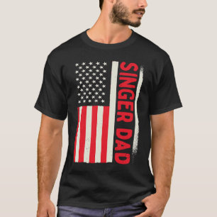 Camiseta Músico de Canto Patriótico Ópera Cantor Karaoke Pa