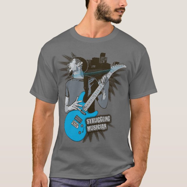 Camiseta Músico de esforço (Frente)