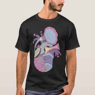 Camiseta Músico de Instrução Musical Anatômica