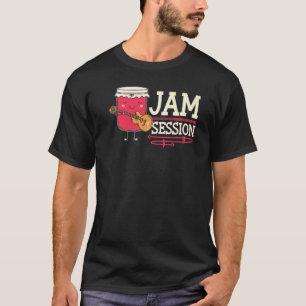 Camiseta Músico de Jam Session Jelly Pun Guitarra