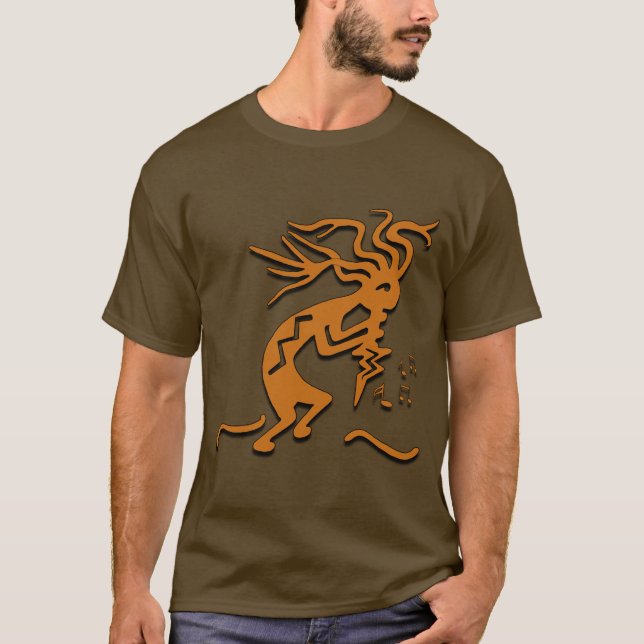 Camiseta Músico de Kokopelli (Frente)