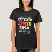 Músico de Sintetizador Synth DAW Comer Dormir Synt