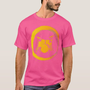Camiseta Músico de tambores de instrumentos musicais
