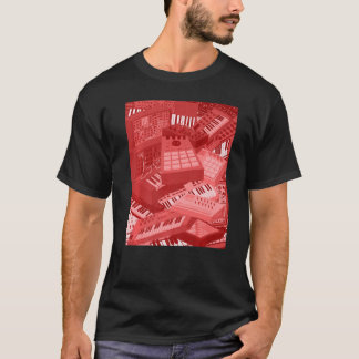 Camiseta Músico Eletrônico E Produtor De Música Que Gostam 