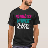 Músico engraçado do jogador de flauta mais Okayest