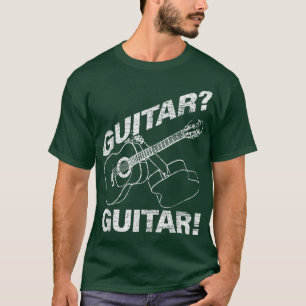 Camiseta Músico guitarrista guitarrista acústico Gu