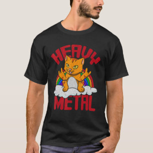 Camiseta Músico Musical de Rock Instrumentalista Cat