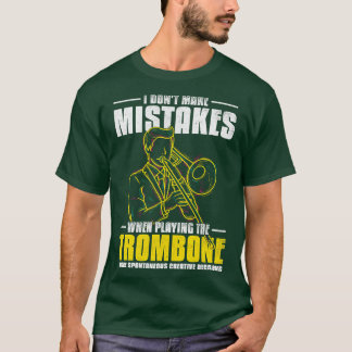 Camiseta Músico Presente Trombone Instrumento Musical Tromb