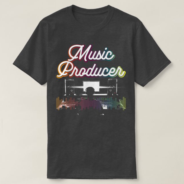 Camiseta Músico produtor de música e cineasta (Frente do Design)