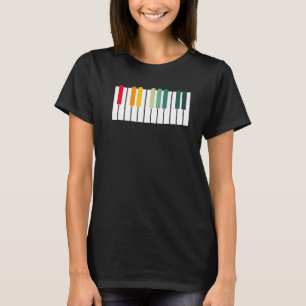 Camiseta Músico-Teclado Pianista Vintage Out