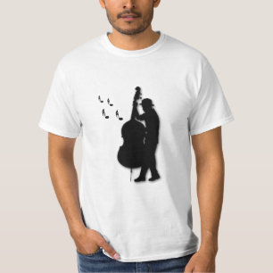 Camiseta Músico Tocador de Baixo 