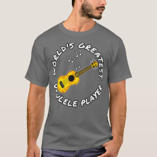 Camiseta Músico Ukulelista do Maior Jogador Ukulelista do M