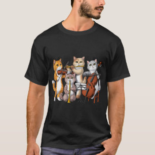 Camiseta Músicos da Orquestra de Gatos