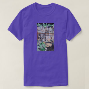 Camiseta Músicos da rua de Nova Orleães
