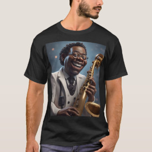 Camiseta músicos do jazz