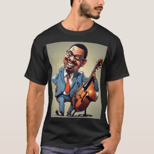 Camiseta músicos do jazz