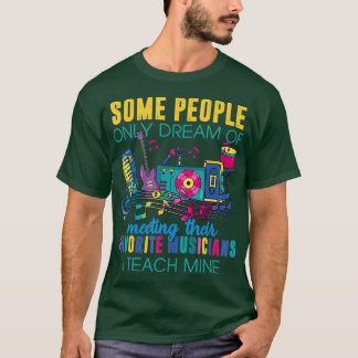 Camiseta Músicos favoritos Ensino Mine T shirt Música