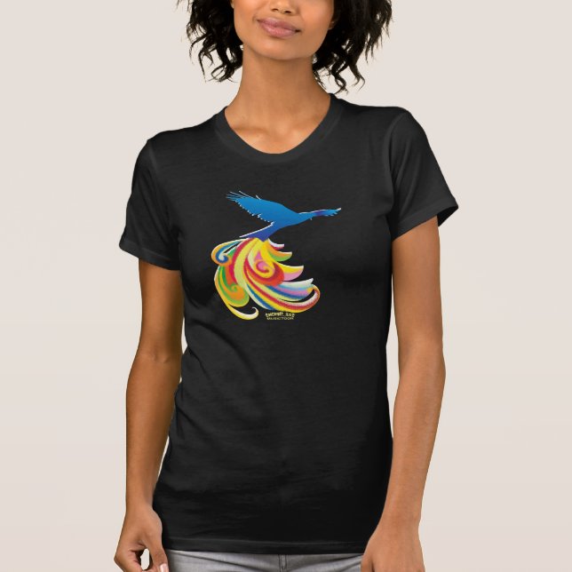 Camiseta MusicToon: Em algum lugar sobre o t-shirt do (Frente)