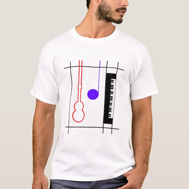Camiseta Musikinstrument (Frente)