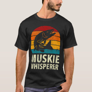 Camiseta Muskie, musky ou muskellunge Guia de Pesca