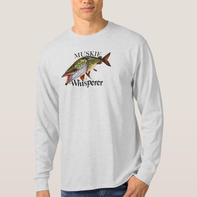 Camiseta Muskie Whisperer Long Sleeve (Frente)