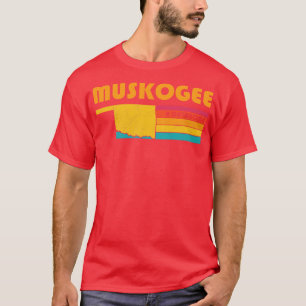 Camiseta Muskogee Oklahoma Vintage angustiou Souvenir