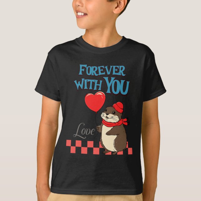 Camiseta Muskrat Love Forever With You  (Frente)