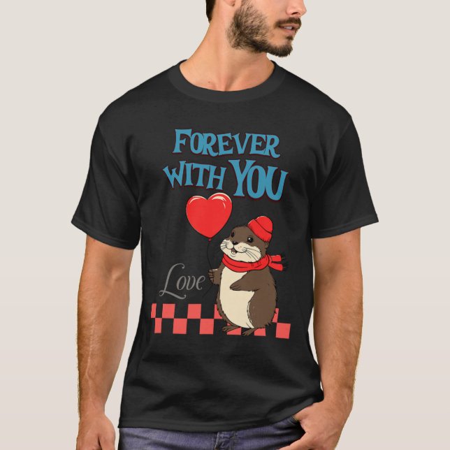Camiseta Muskrat Love Forever With You  (Frente)