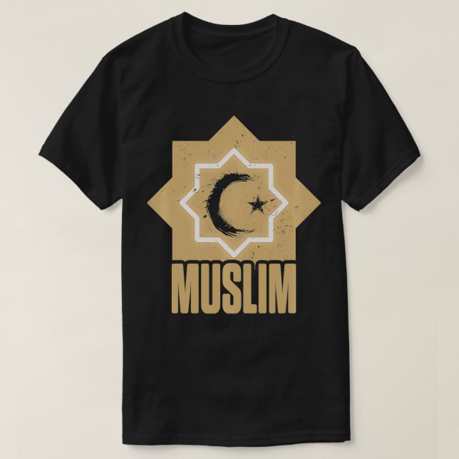 Camiseta Muslim Alhamdulillah Allah Religion Islam Mosque Q (Frente do Design)