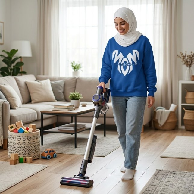camiseta muslim mom heart suor (Criador carregado)