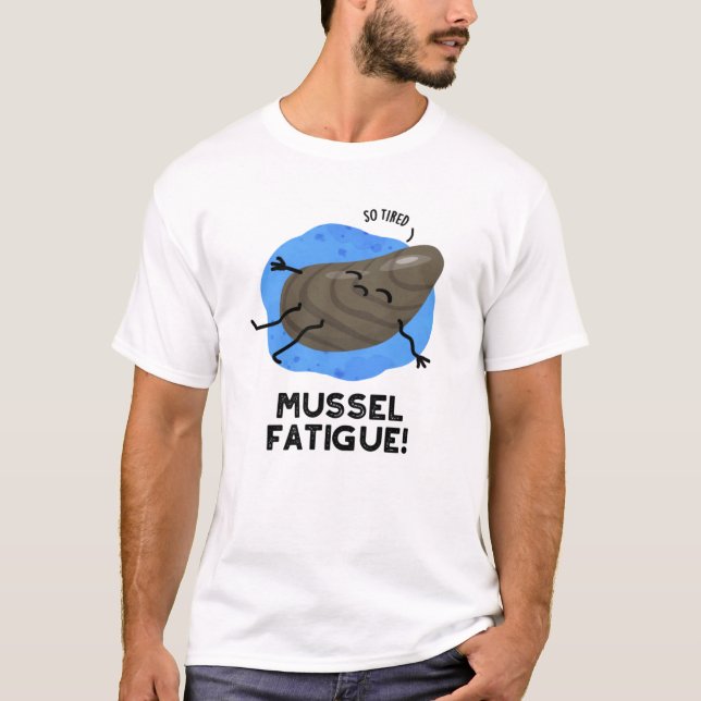 Camiseta Mussel Fadiga Engraçado Músculo Animal Engraçado A (Frente)