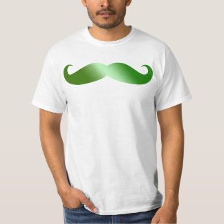 Camiseta Mustache Irlandês Verde