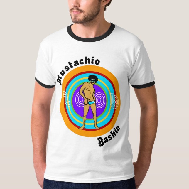 Camiseta Mustachio Bashio (Frente)